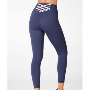 Womens Medium Leggings Fabletics Cross Back